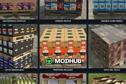 BR Products Texture Pack V1.0 for FS25