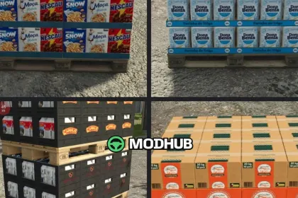 BR Products Texture Pack V1.0 for FS25 — 2
