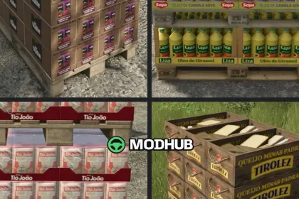 BR Products Texture Pack V1.0 for FS25 — 3