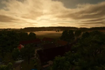 Legendäre Karte Somewhere In Thuringia IV Crossplay — Riesige Felder und Wälder für FS 25