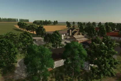 Legendäre Karte Somewhere In Thuringia IV Crossplay — Riesige Felder und Wälder für FS 25 — 5