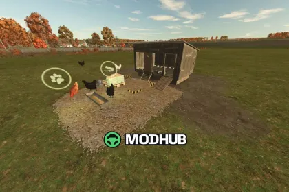 Курник Chickencoop v1.0 для FS25 — 2