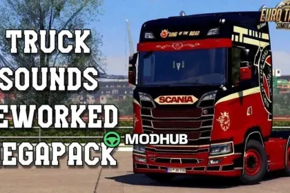 Mega Pack neu gemachter LKW-Sounds v1.60 für ETS2