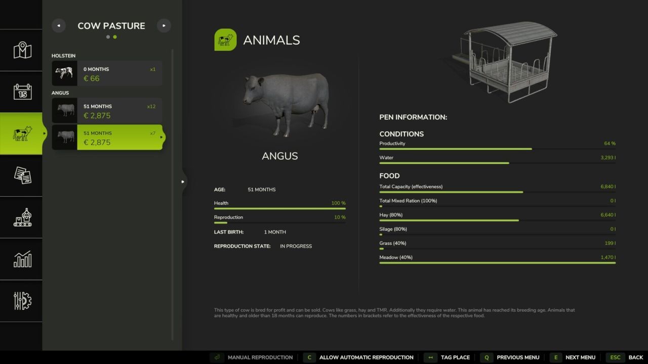 Realistyczny Enhanced Animal System dla FS25 — Rozmnażanie, Laktacja i Inteligentne Zdrowie Zwierząt