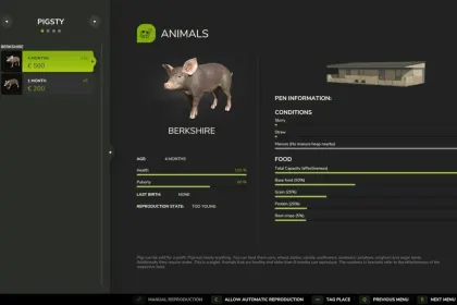 Realistisches Enhanced Animal System für FS25 — Zucht, Laktation und Smart Tiergesundheit — 3