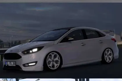 Passenger car Ford Focus Mk3 v1.61 for ETS2 — 2
