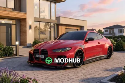 BMW M4 Widebody 2023 1.1 Fix Car for ETS2