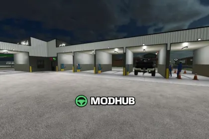 Max Wash Car Wash v1.0 for FS25 — 2