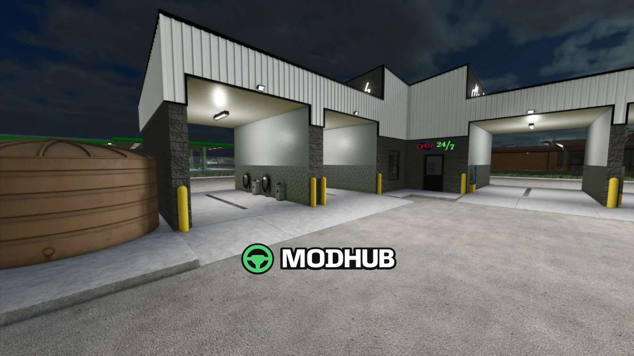 Max Wash Car Wash v1.0 for FS25