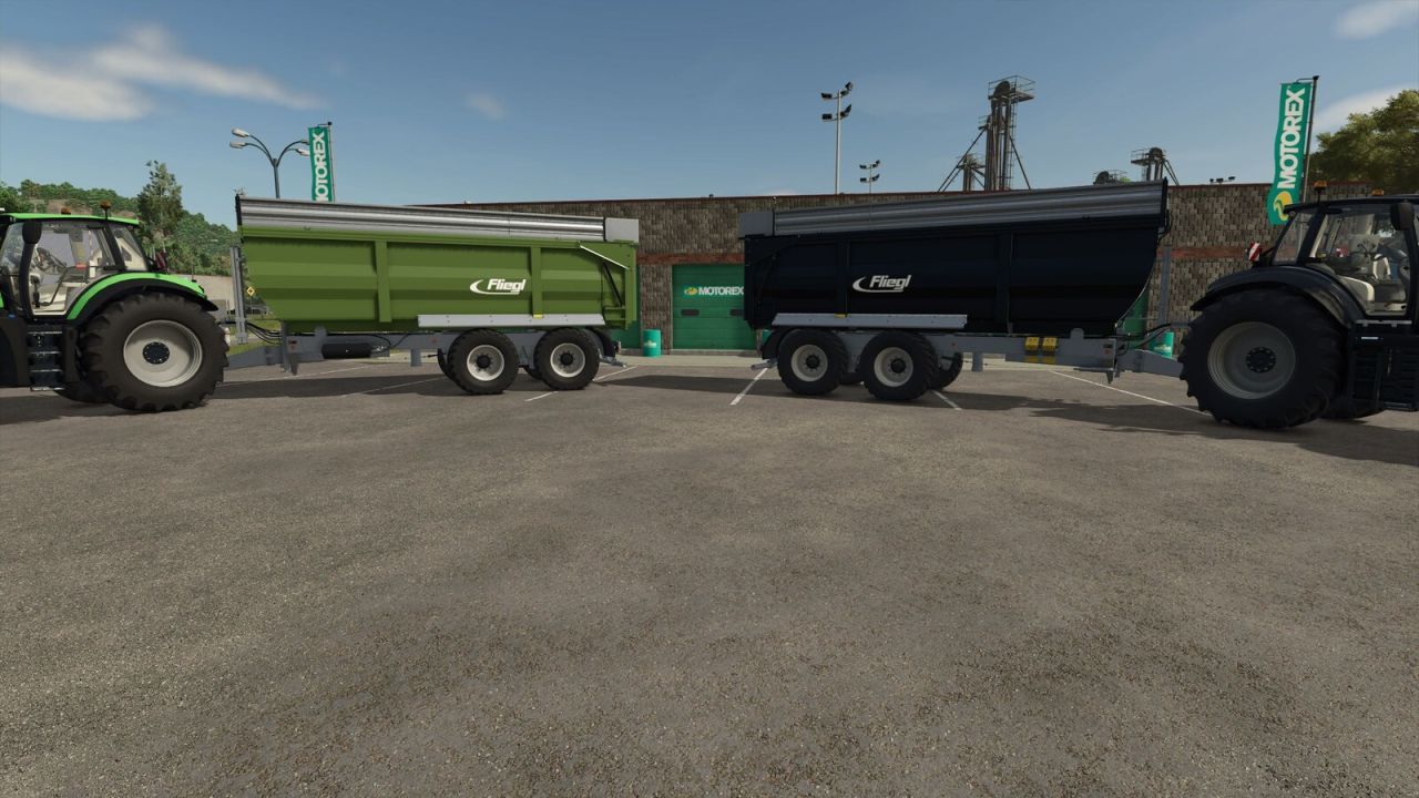 Efektywny Przyczep Fliegl TMK273 — 40 000 l do Szybkiego Transportu w FS25