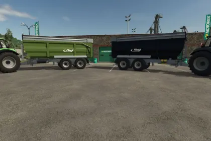 Ефективний Причіп Fliegl TMK273 — 40 000 л для Швидкого Перевезення у FS25 — 1