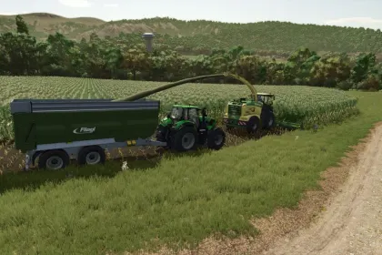 Ефективний Причіп Fliegl TMK273 — 40 000 л для Швидкого Перевезення у FS25 — 4