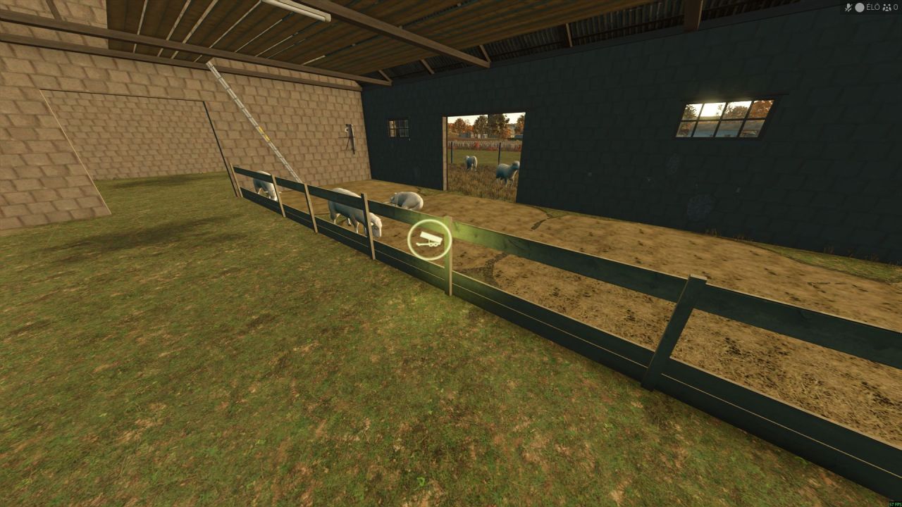 Скотний двір для овець Sheep Barn для Farming Simulator 25
