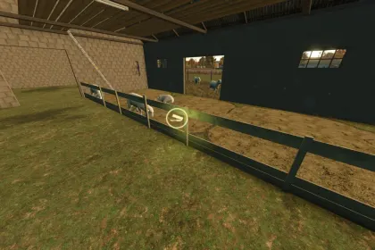 Скотний двір для овець Sheep Barn для Farming Simulator 25 — 4