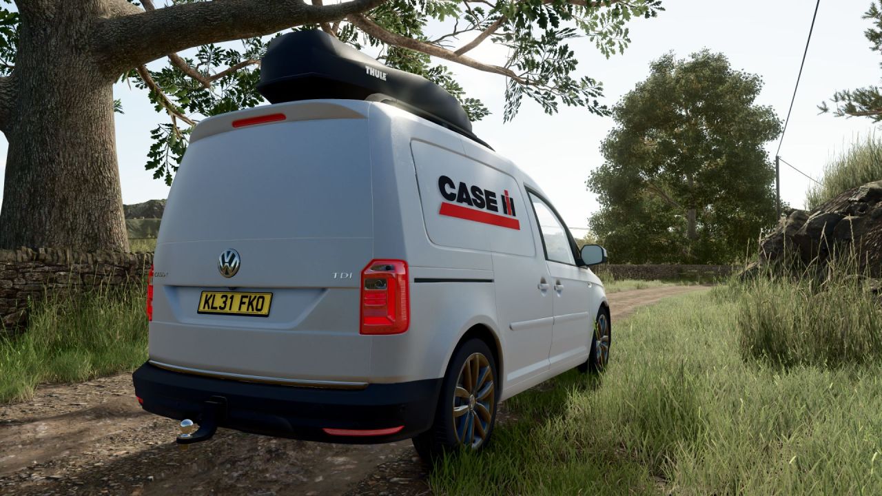 Stylish 2015 Volkswagen Caddy 150 hp — Fast Universal for Farming Simulator 25