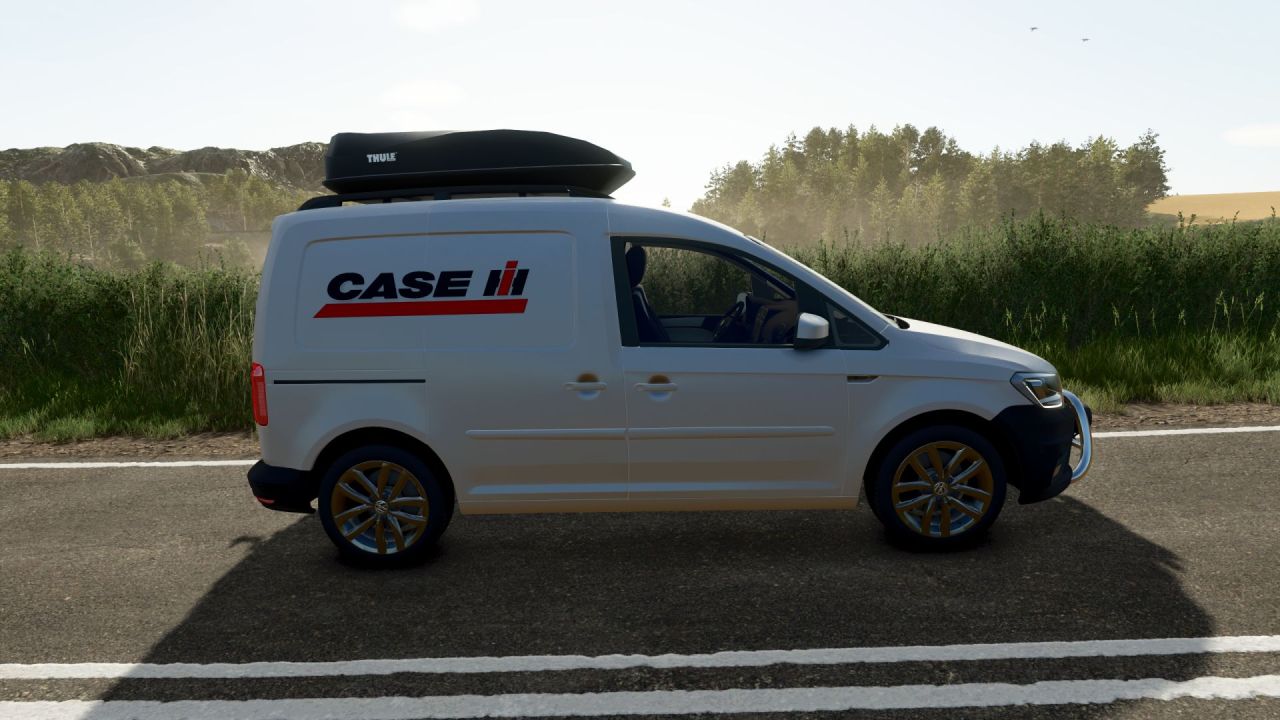 Stylish 2015 Volkswagen Caddy 150 hp — Fast Universal for Farming Simulator 25