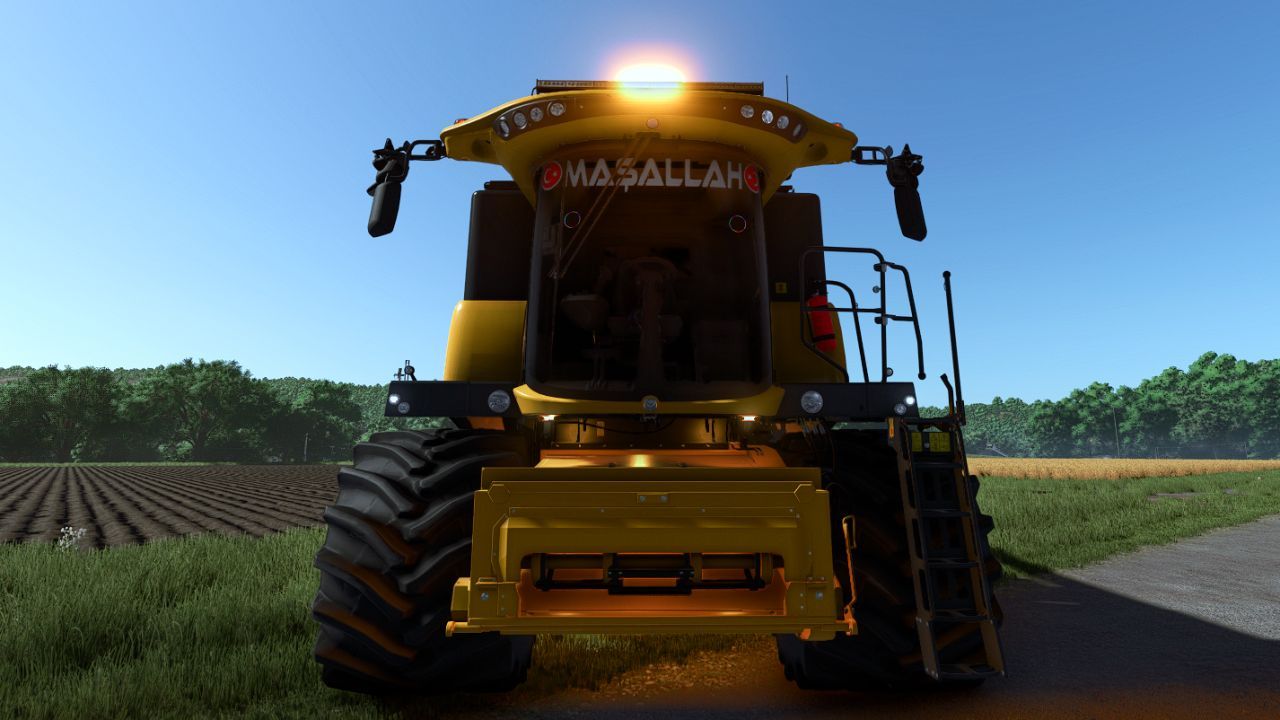 Комбайн New Holland CH7.70 для Farming Simulator 25