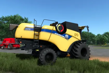 Комбайн New Holland CH7.70 для Farming Simulator 25 — 4