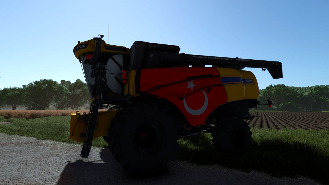 Комбайн New Holland CH7.70 для Farming Simulator 25