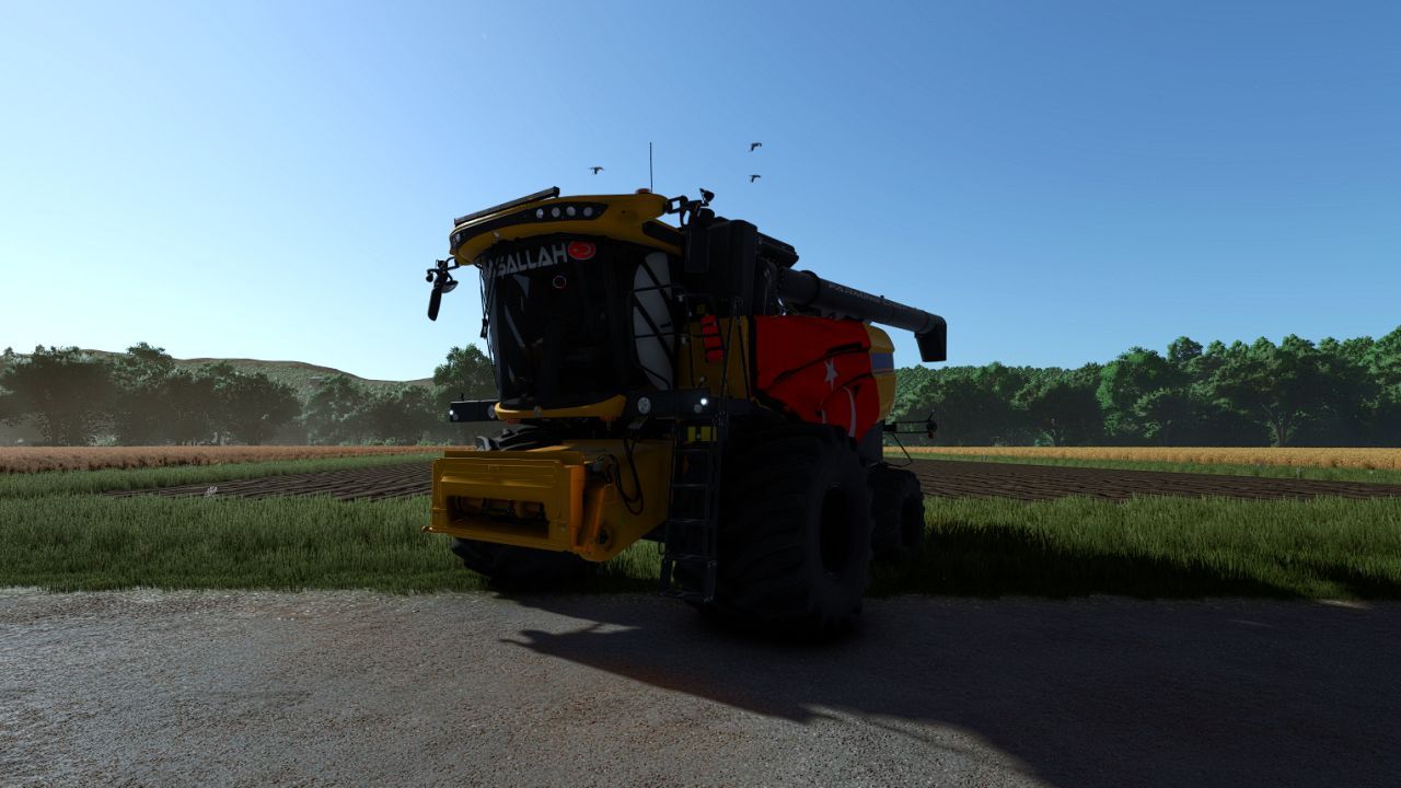 Комбайн New Holland CH7.70 для Farming Simulator 25