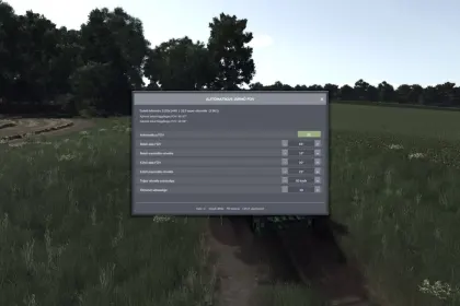 Автоматична зміна кута огляду (FOV) камери для Farming Simulator 25