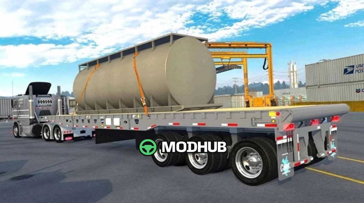 Причіп ASPEN OILFIELD HIGHBOY TRAILER v1.0 для ATS