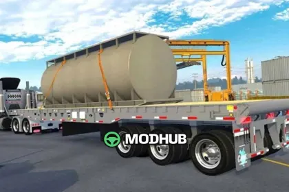 Причіп ASPEN OILFIELD HIGHBOY TRAILER v1.0 для ATS — 4