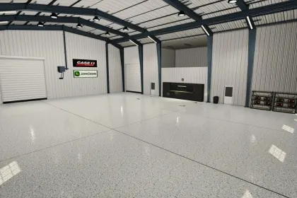 Ефективна Майстерня American Midwest Maintenance Shop для Ремонту та Зберігання Техніки у FS25 — 3