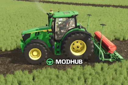 Сівалка Nodet 4m Seeder V1.0 для FS25