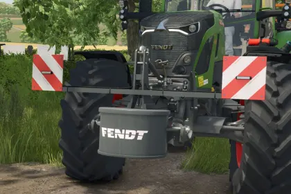 Ефективна Противага Multi-Brand Safety Weight 750 кг з LED-маячками для Тракторів