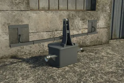 Ефективна Противага Multi-Brand Safety Weight 750 кг з LED-маячками для Тракторів