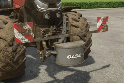 Ефективна Противага Multi-Brand Safety Weight 750 кг з LED-маячками для Тракторів