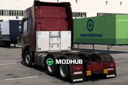 Скринька Scania NG S/R Middle Toolbox v1.5 для ETS2
