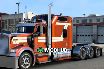 Kenworth Custom KW T800 v1.60 for ATS — 2