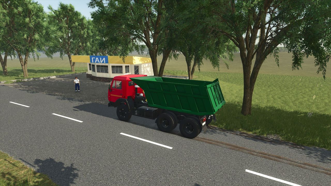 Potężny Wywrotka Kamaz Savok dla Farming Simulator 25 — Szybki i Pojemny