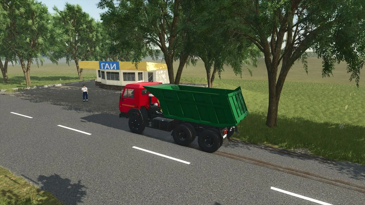 Потужний Самоскид Kamaz Savok для Farming Simulator 25 — Швидкий та Місткий