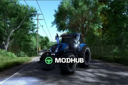 Трактор NEW Holland T7 Escobar v1.0 для FS25