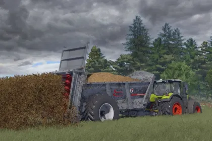 Efektywny Rozrzutnik Pichon M16 (22 000 l) do Farming Simulator 25 — Szerokość 15 m — 1