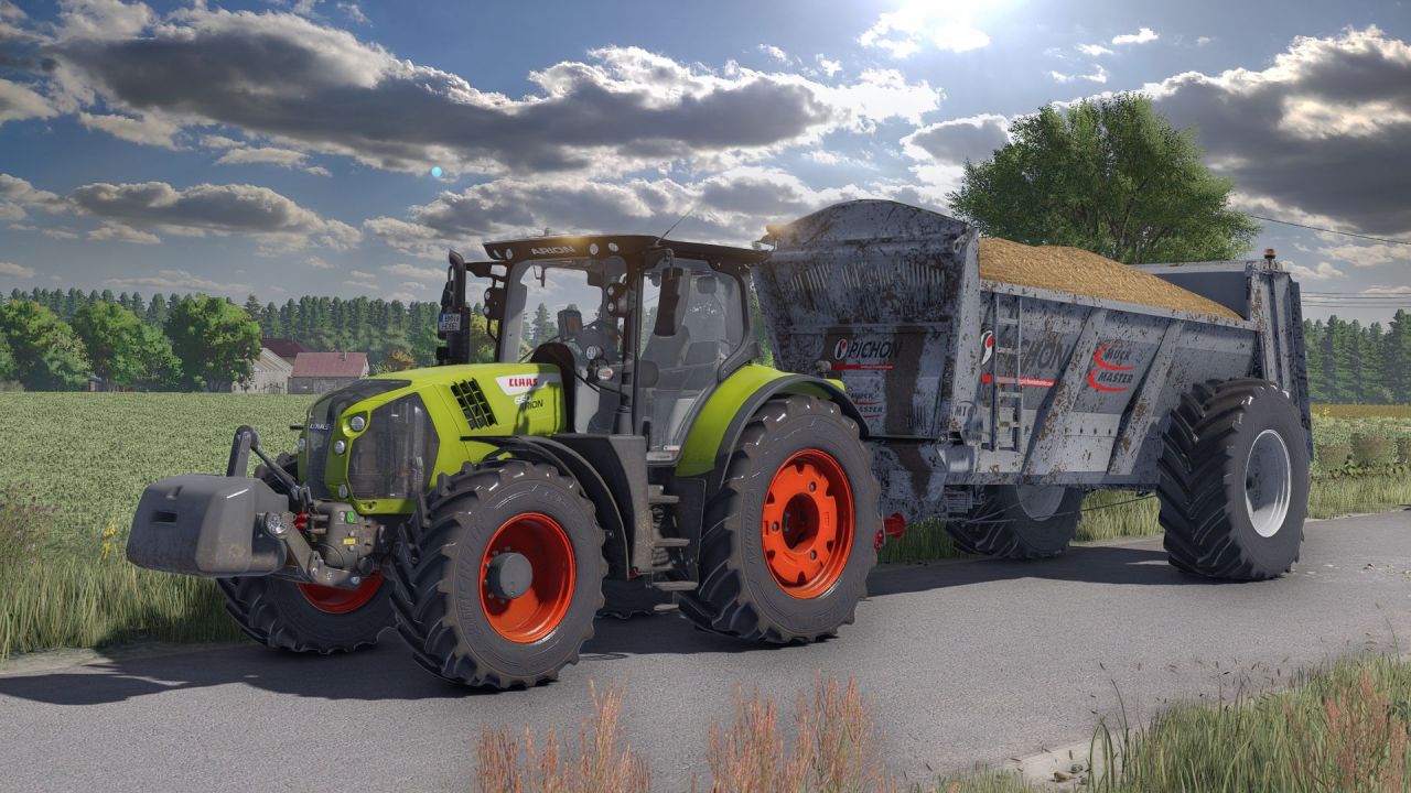 Efektywny Rozrzutnik Pichon M16 (22 000 l) do Farming Simulator 25 — Szerokość 15 m