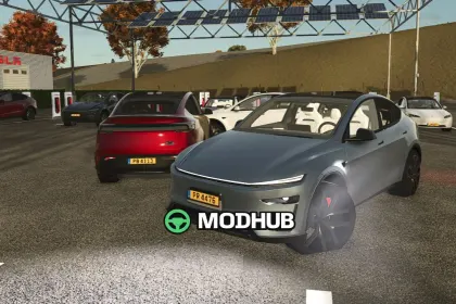 Мод Tesla Model Y 2026 Refresh V3.0 для FS25
