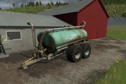 Efficient Manure Tank Moi Doff X11 (11,000 l) for Farming Simulator 25