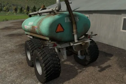 Efficient Manure Tank Moi Doff X11 (11,000 l) for Farming Simulator 25 — 2