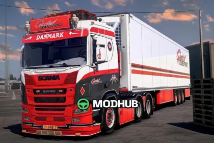 Вантажівка Scania R660 DANMARK для ETS2 — 3