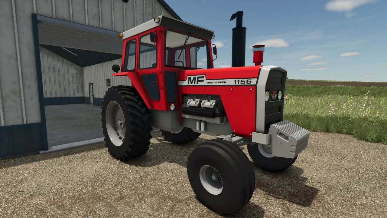 Legendarny Traktor Massey Ferguson 1155 — 155 KM do Ciężkich Prac w FS25