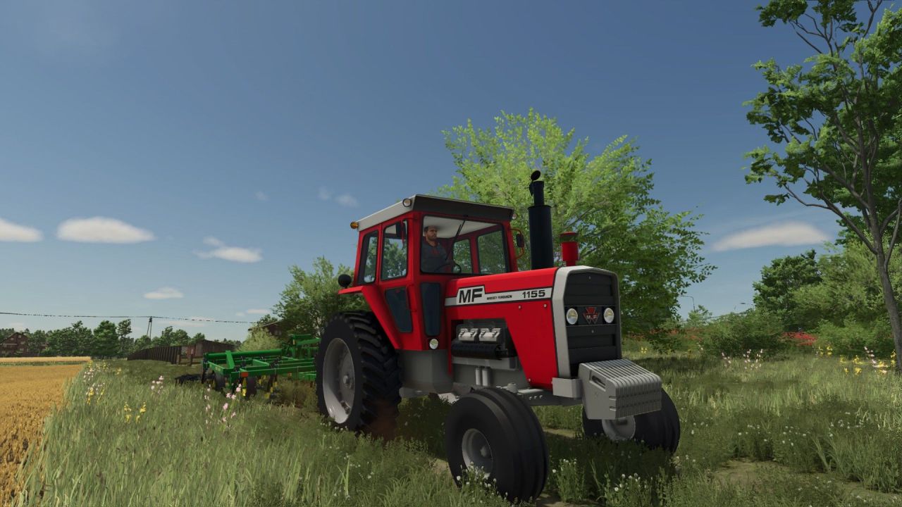 Legendarny Traktor Massey Ferguson 1155 — 155 KM do Ciężkich Prac w FS25