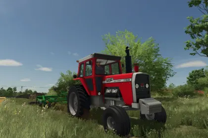 Legendarny Traktor Massey Ferguson 1155 — 155 KM do Ciężkich Prac w FS25 — 2