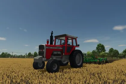 Legendarny Traktor Massey Ferguson 1155 — 155 KM do Ciężkich Prac w FS25 — 3