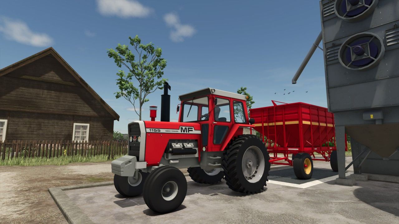 Legendarny Traktor Massey Ferguson 1155 — 155 KM do Ciężkich Prac w FS25