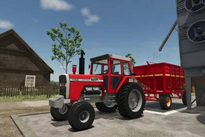 Legendarny Traktor Massey Ferguson 1155 — 155 KM do Ciężkich Prac w FS25 — 5
