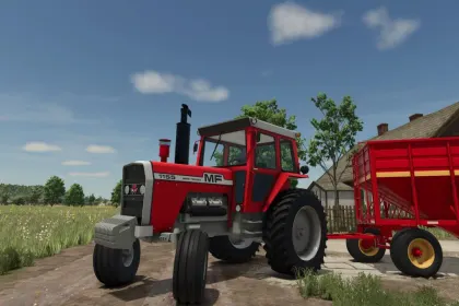 Legendarny Traktor Massey Ferguson 1155 — 155 KM do Ciężkich Prac w FS25 — 6